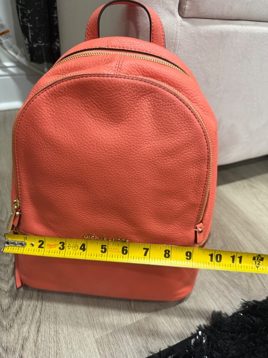 NWT 100% Authentic Michael Kors leather backpack main image 7